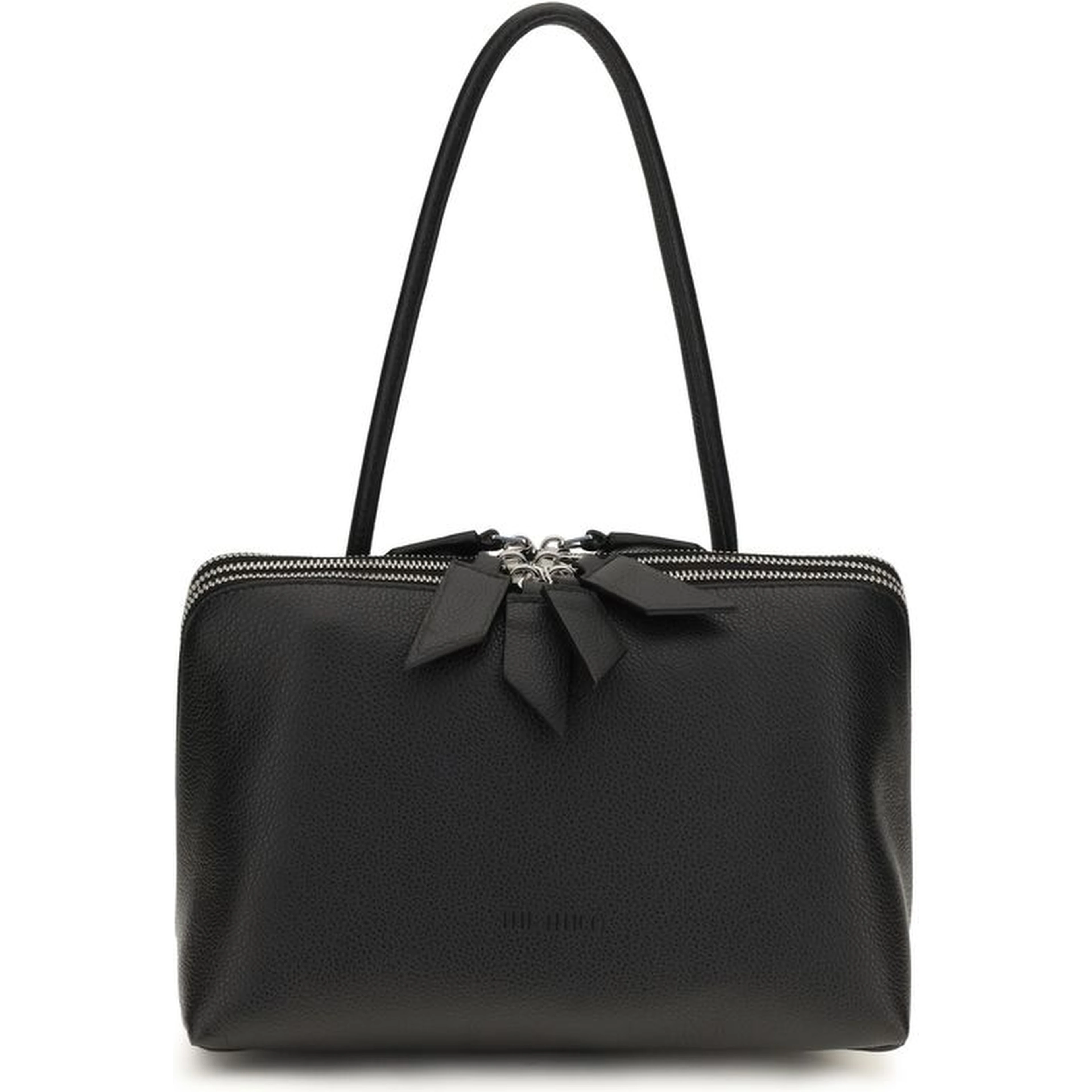 Black Calf Leather Bos Taurus Shoulder Bag