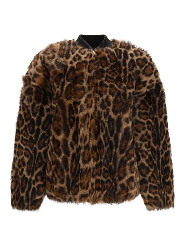 Brown Lamb Ovis Aries Bomber