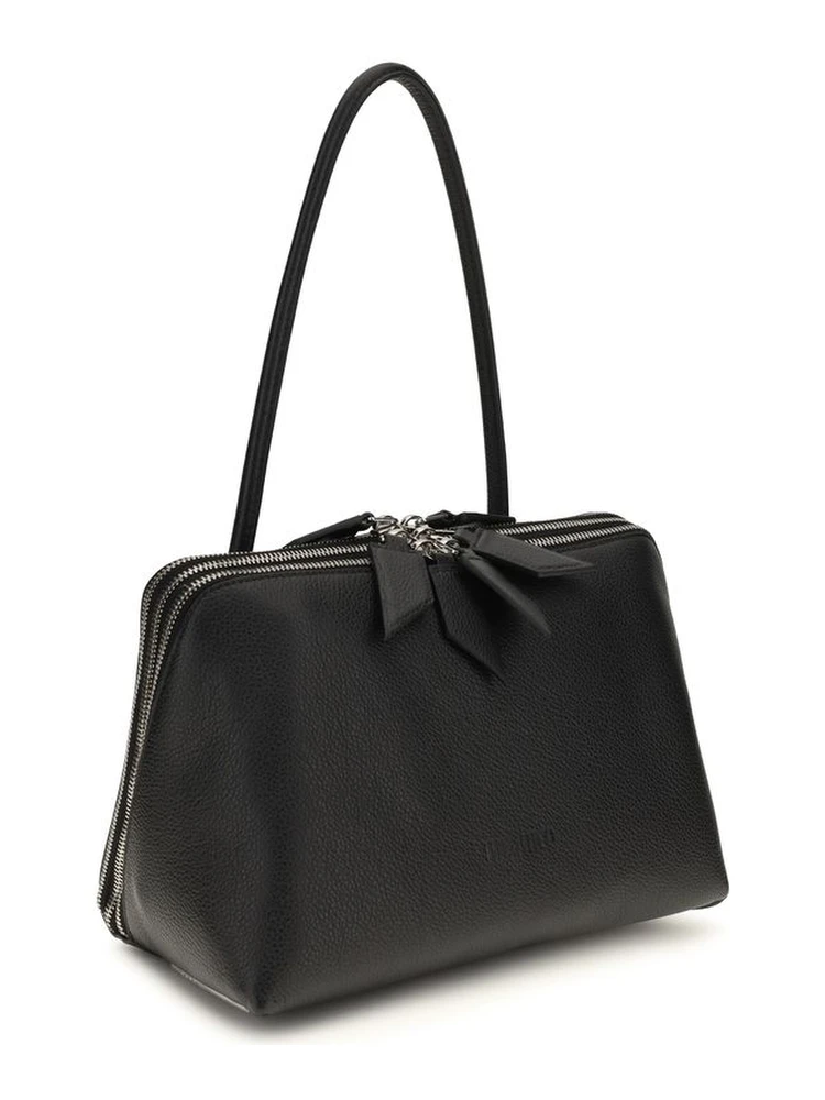 Black Calf Leather Bos Taurus Shoulder Bag alternative