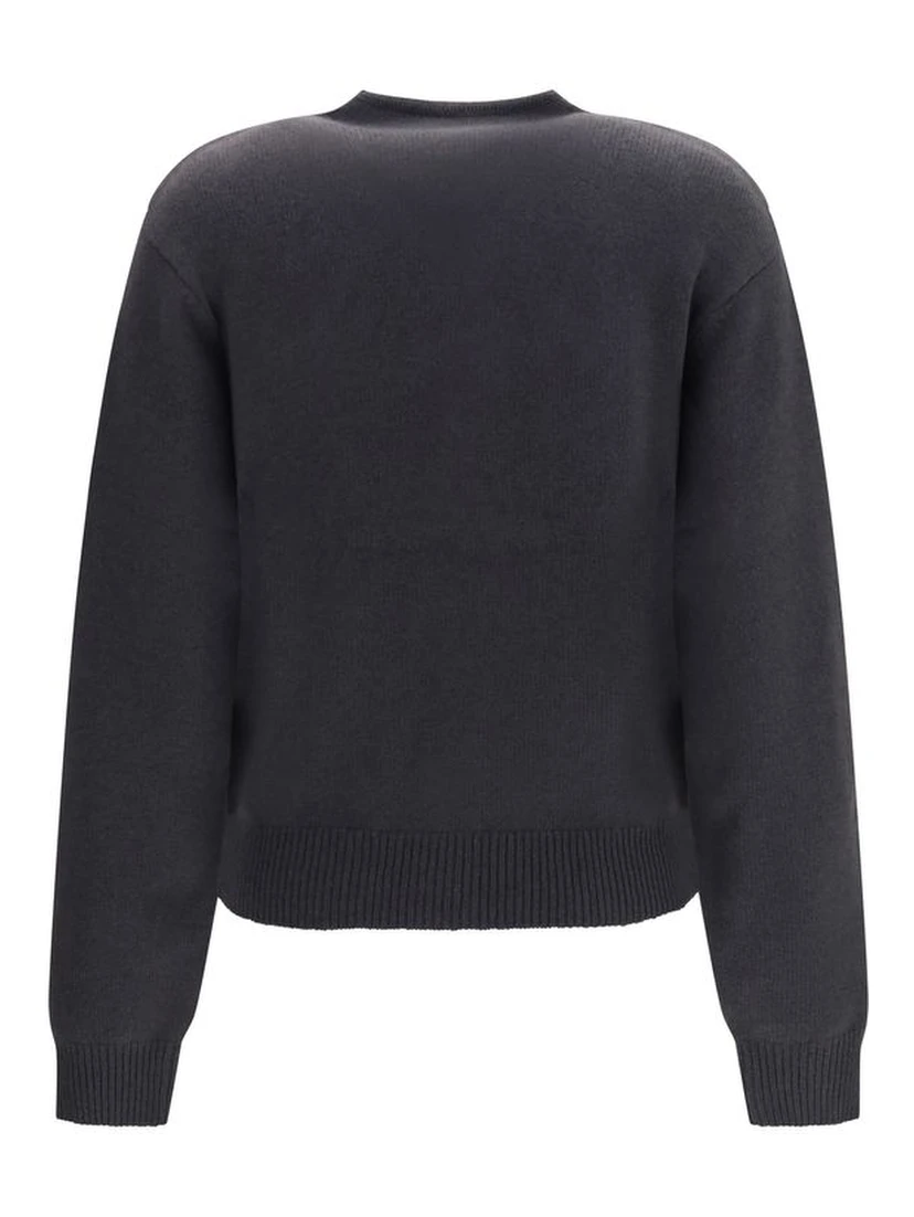 Gray Cashmere Sweatshirt