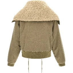 Bicolor Cotton Bomber