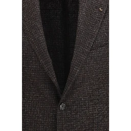 Brown Wool Oves Aries Blazer