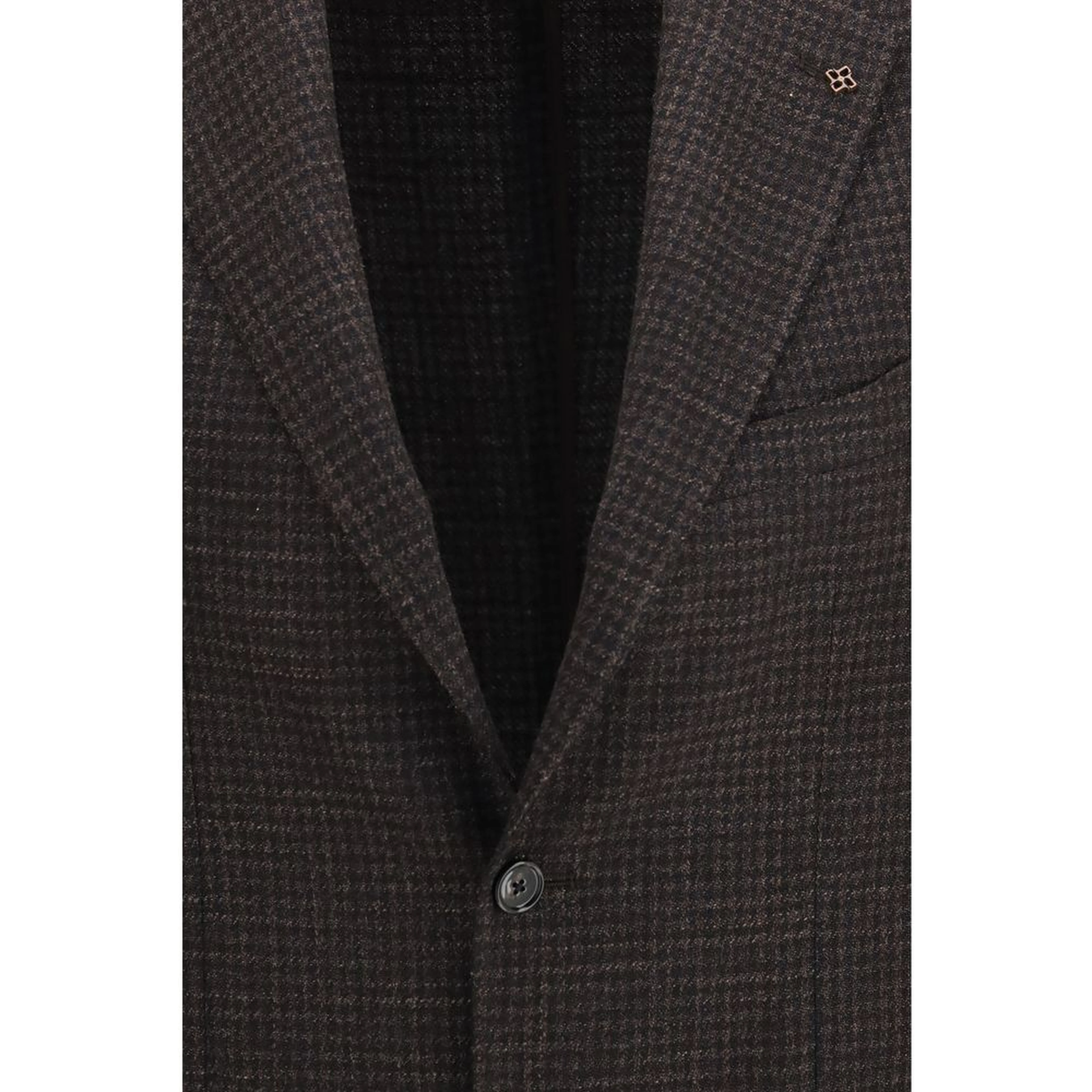 Brown Wool Oves Aries Blazer