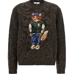 Brown Wool Cardigan