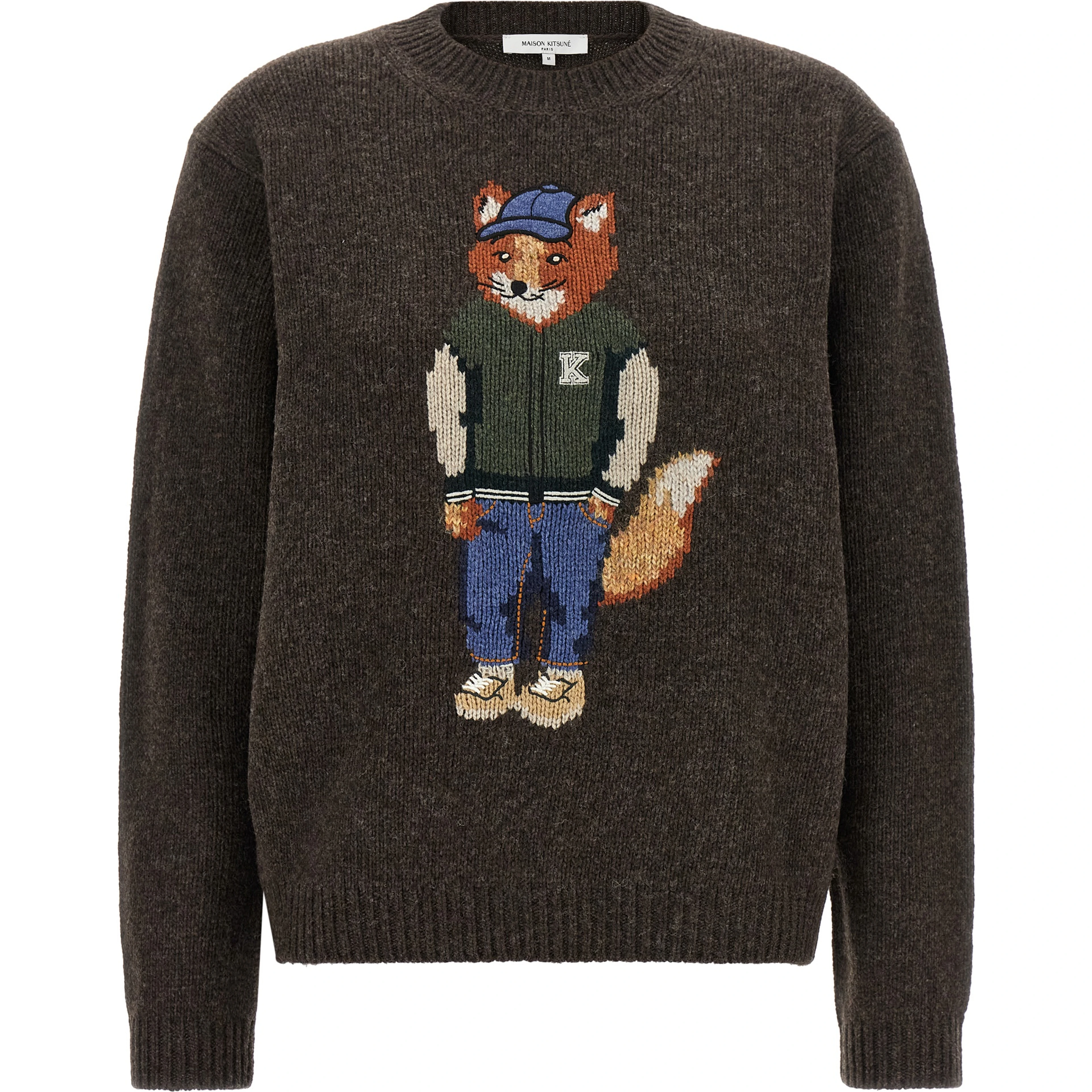 Brown Wool Cardigan