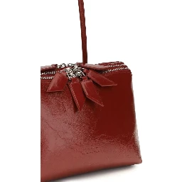 Red Calf Leather Bos Taurus Shoulder Bag