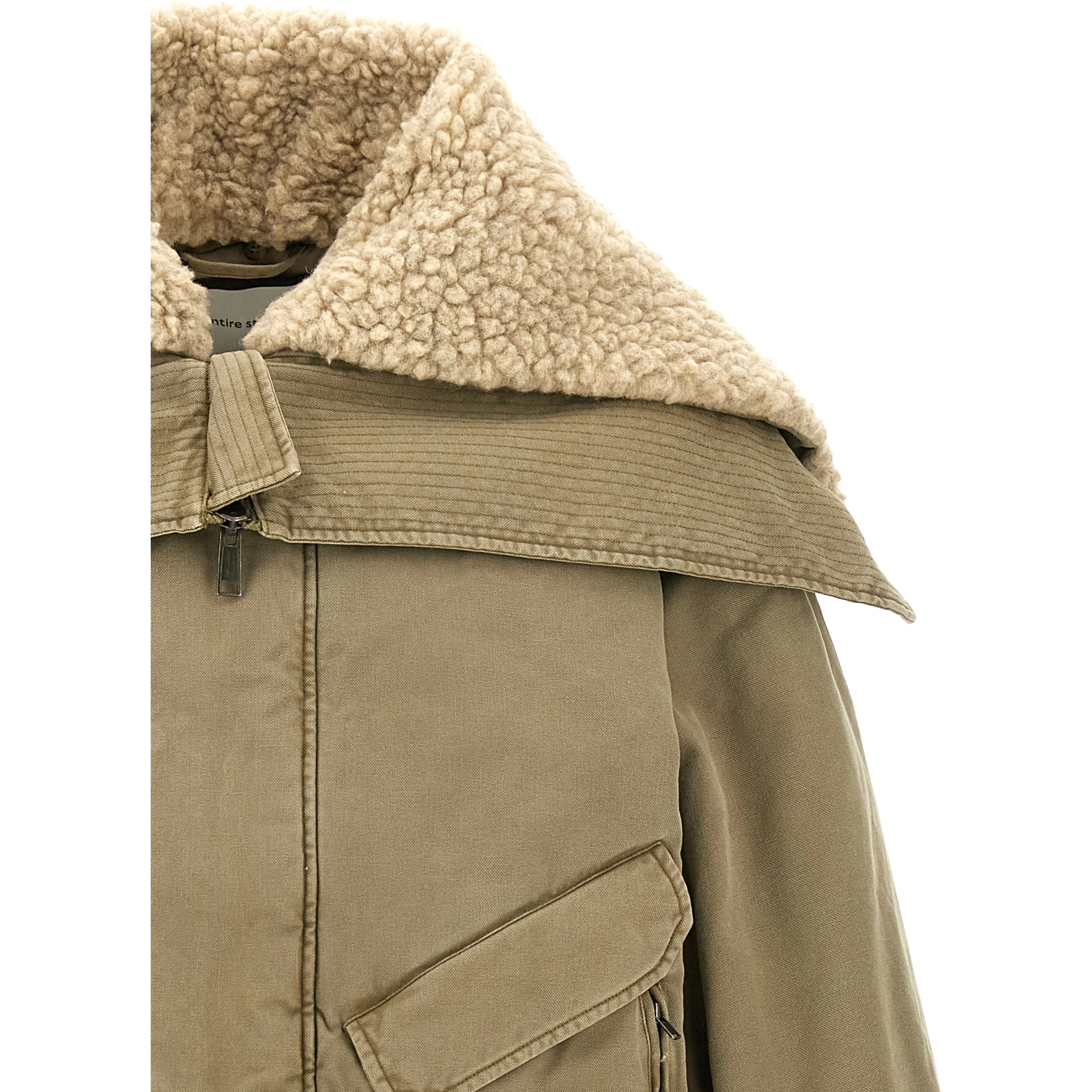 Bicolor Cotton Bomber