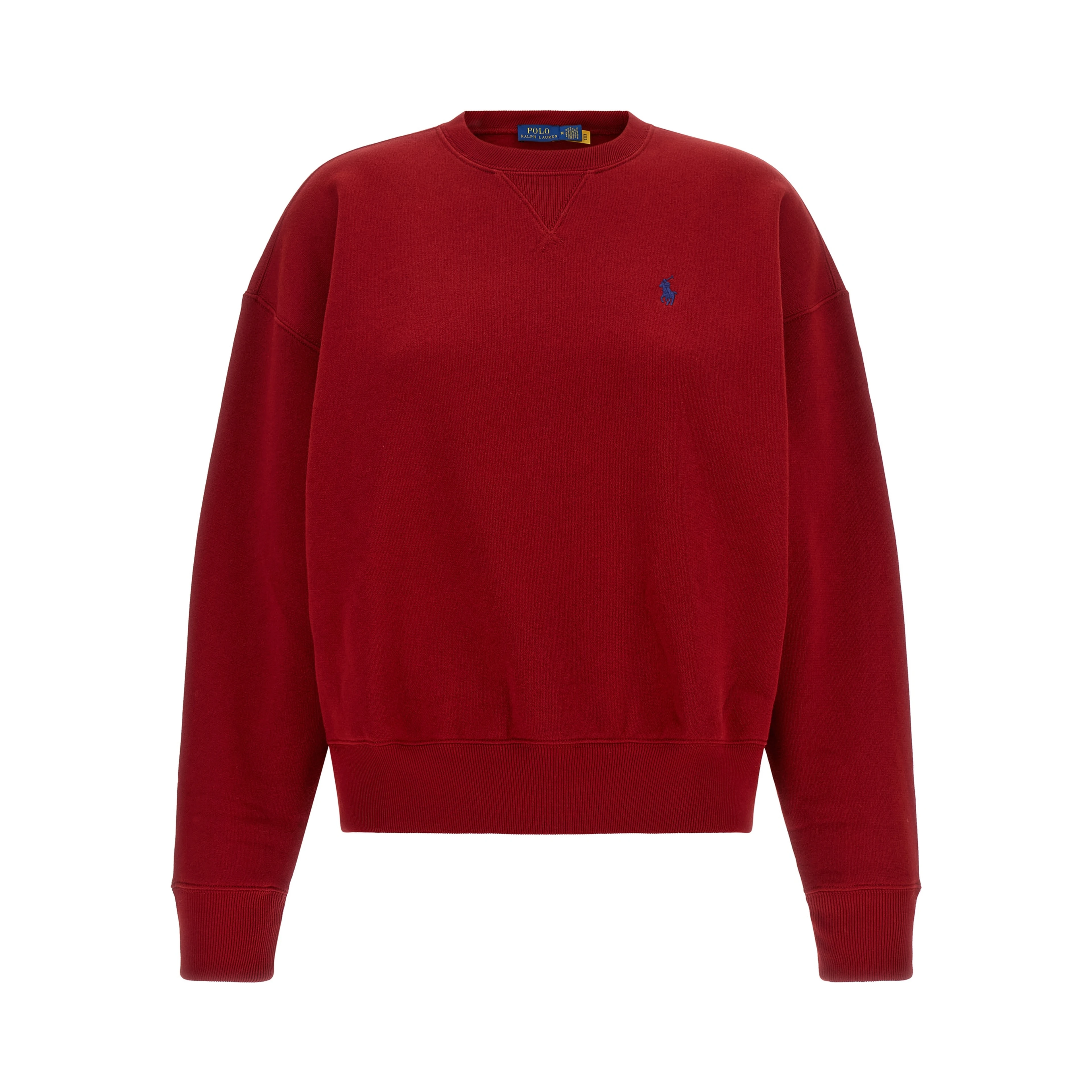 Red Cotton Sweatshirt