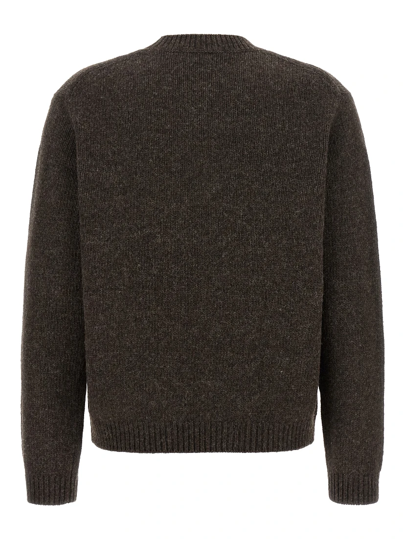Brown Wool Cardigan