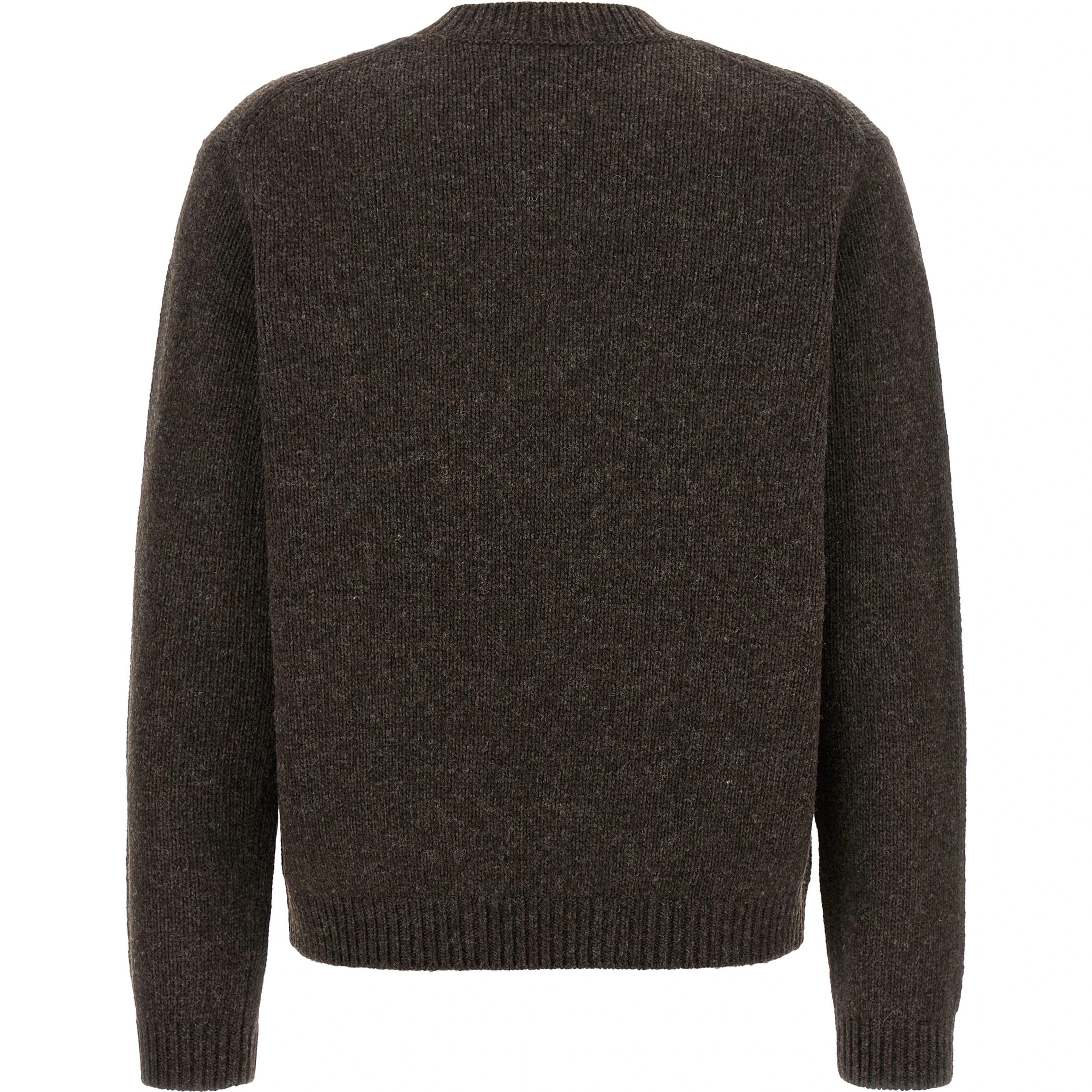 Brown Wool Cardigan