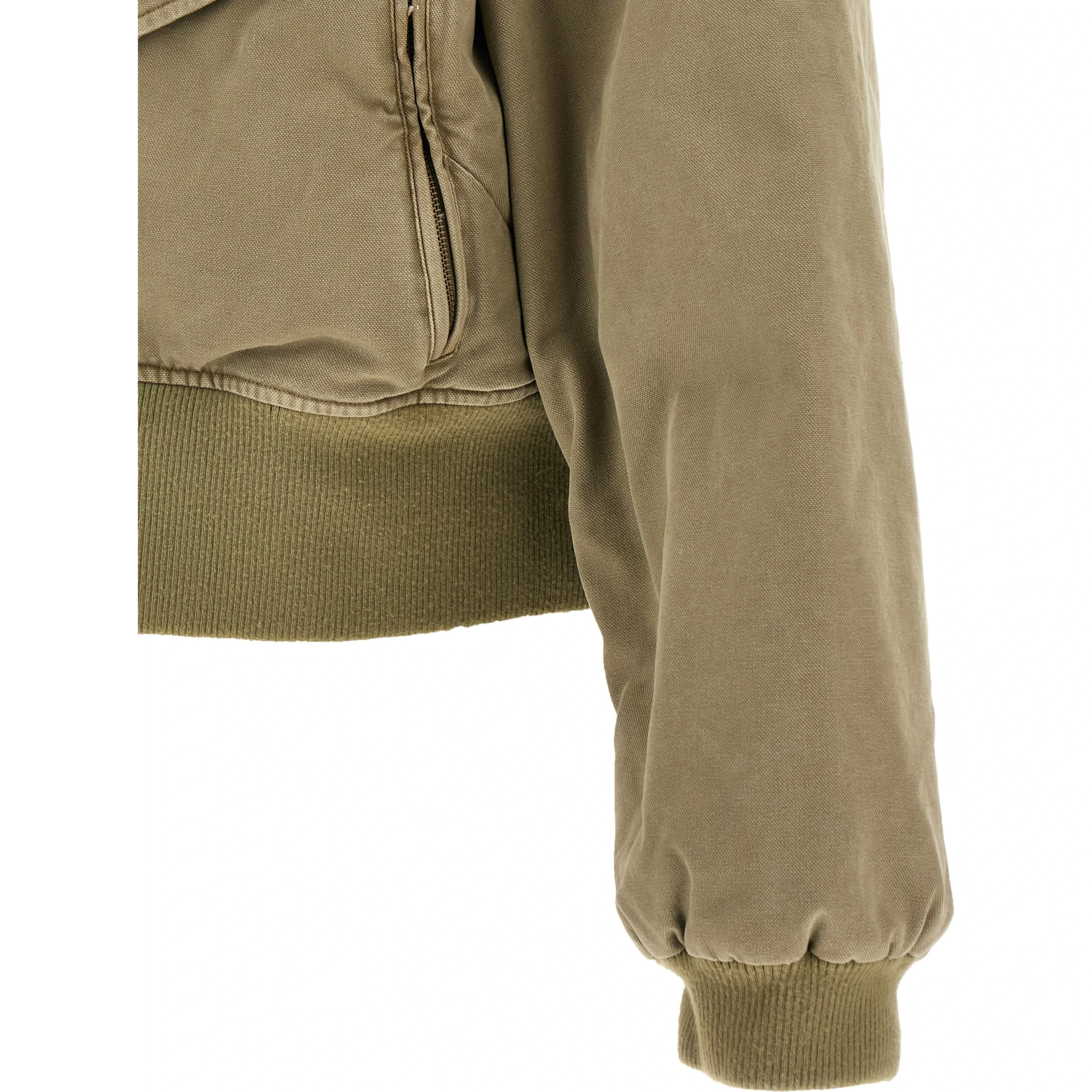 Bicolor Cotton Bomber