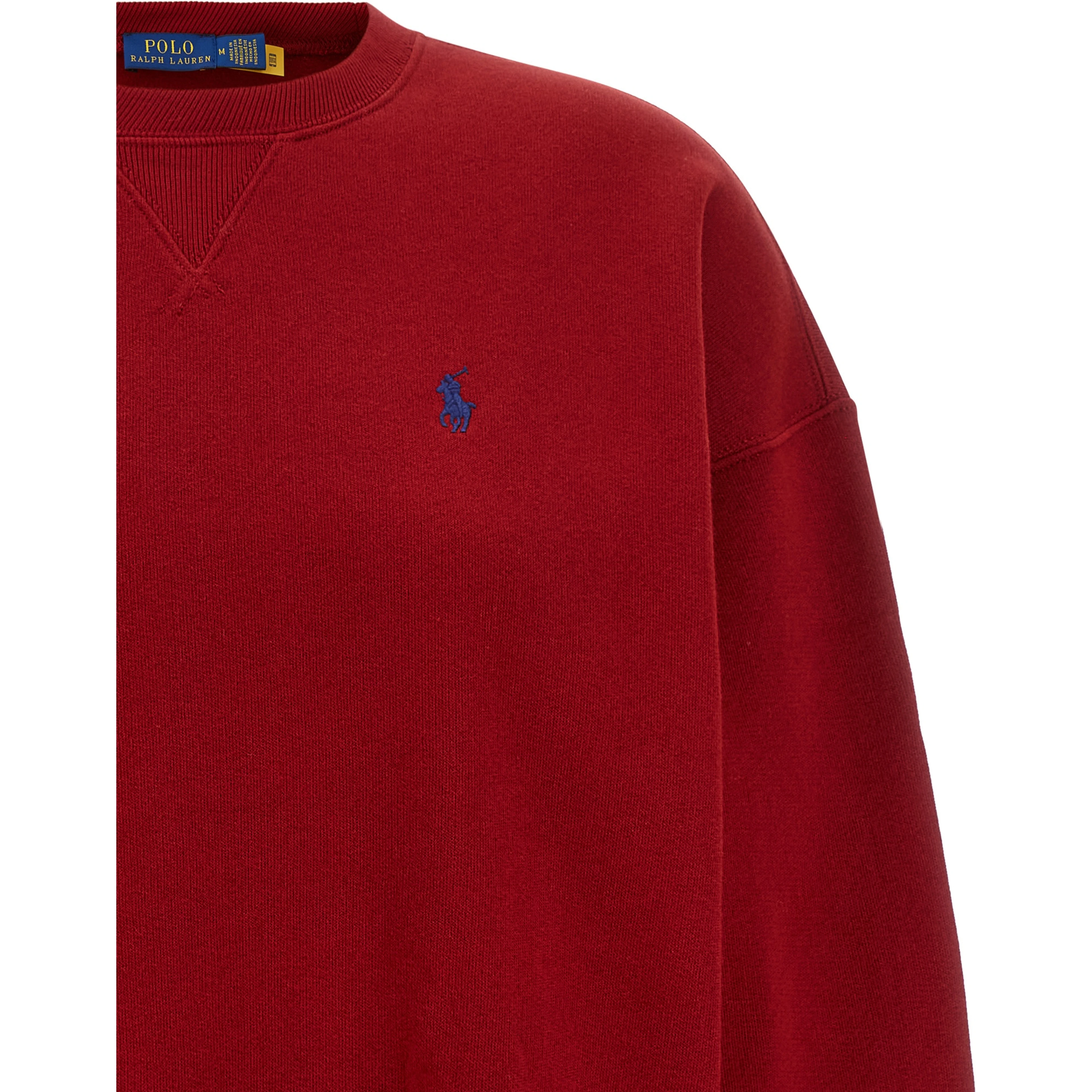Red Cotton Sweatshirt