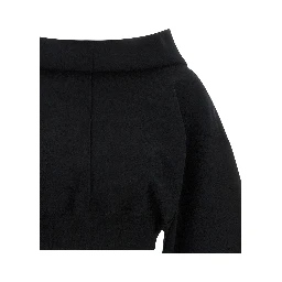 Black Viscose Sweatshirt