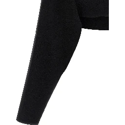 Black Viscose Sweatshirt