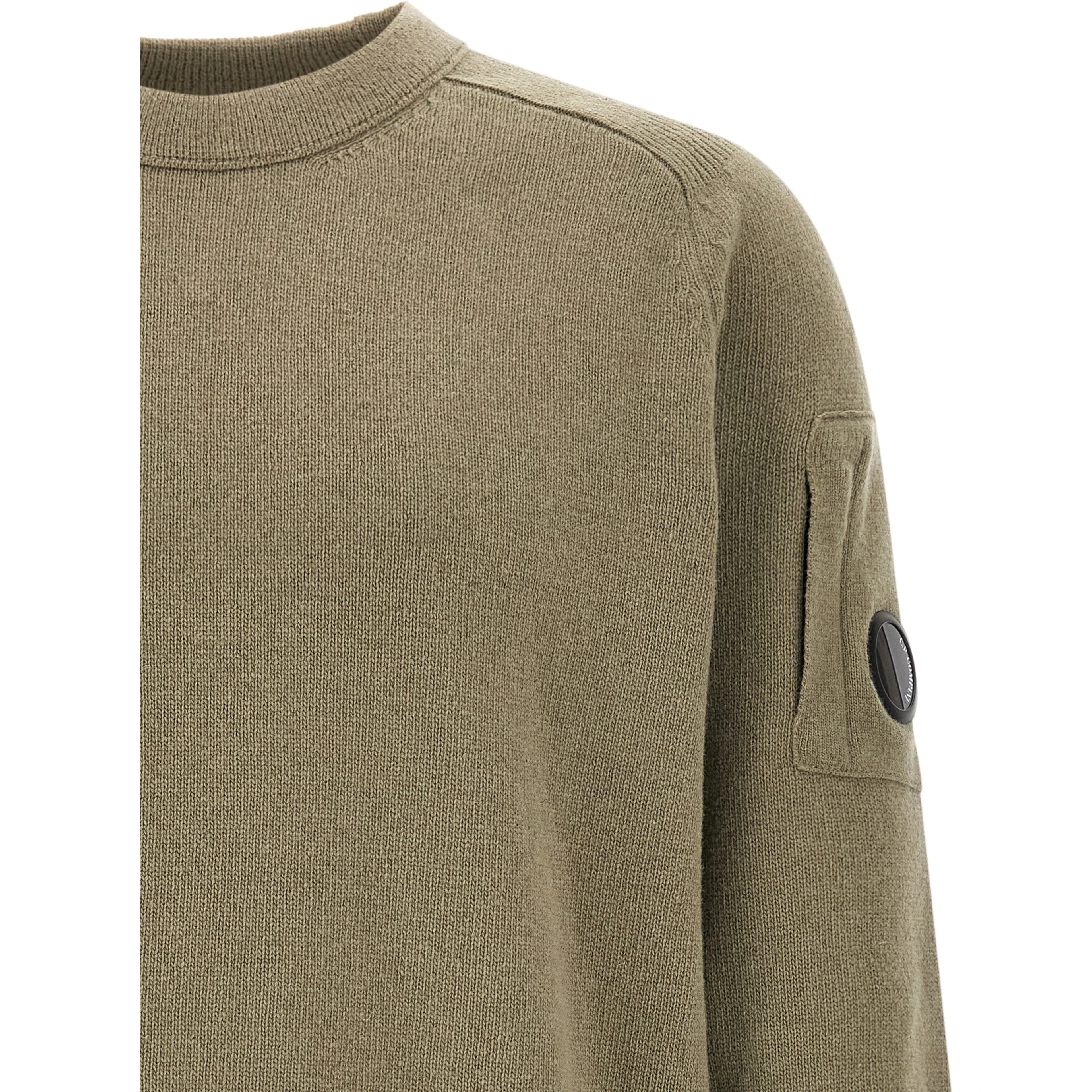 Bicolor Wool Cardigan