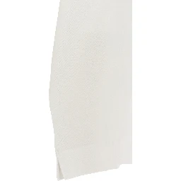 White Cotton Polo Shirt