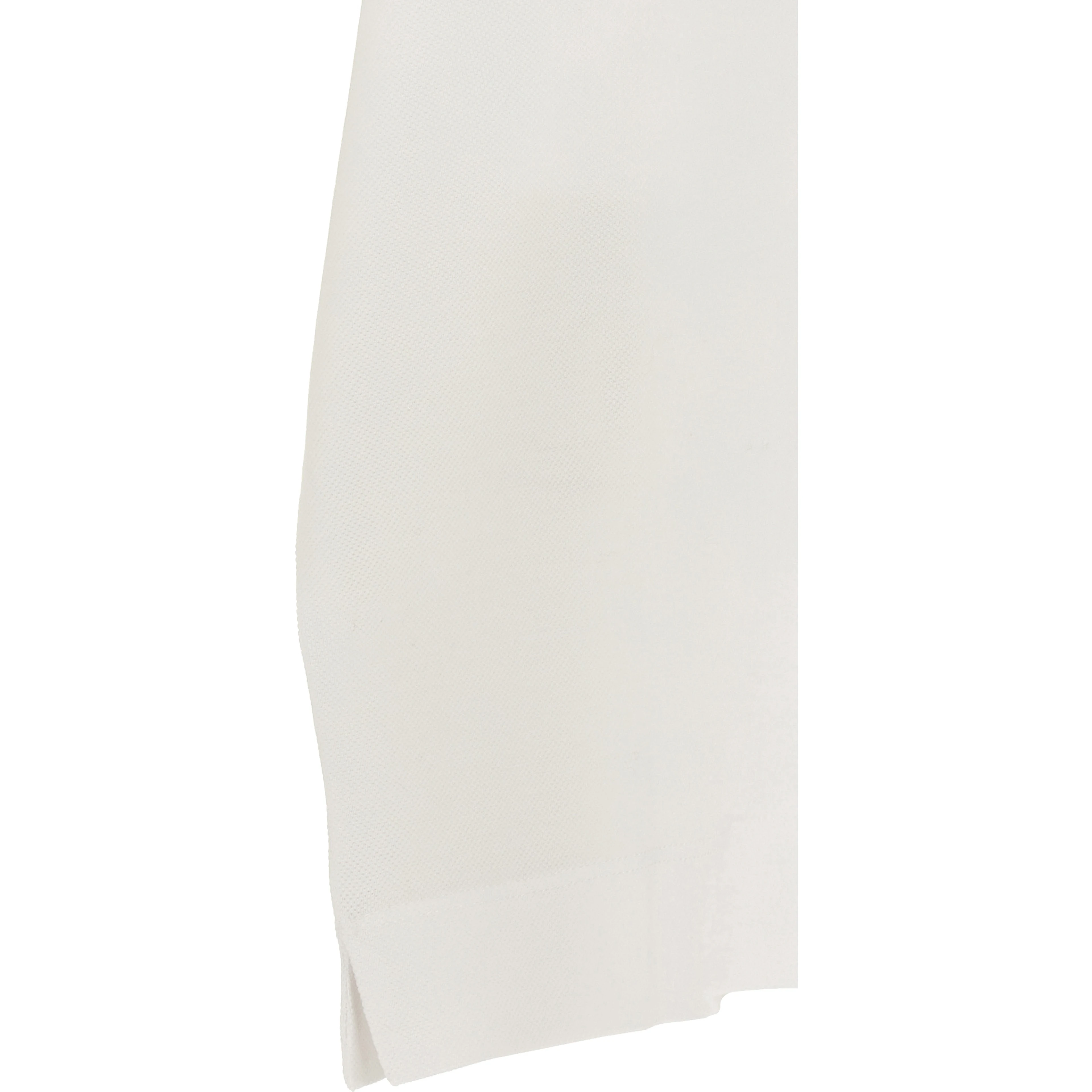 White Cotton Polo Shirt