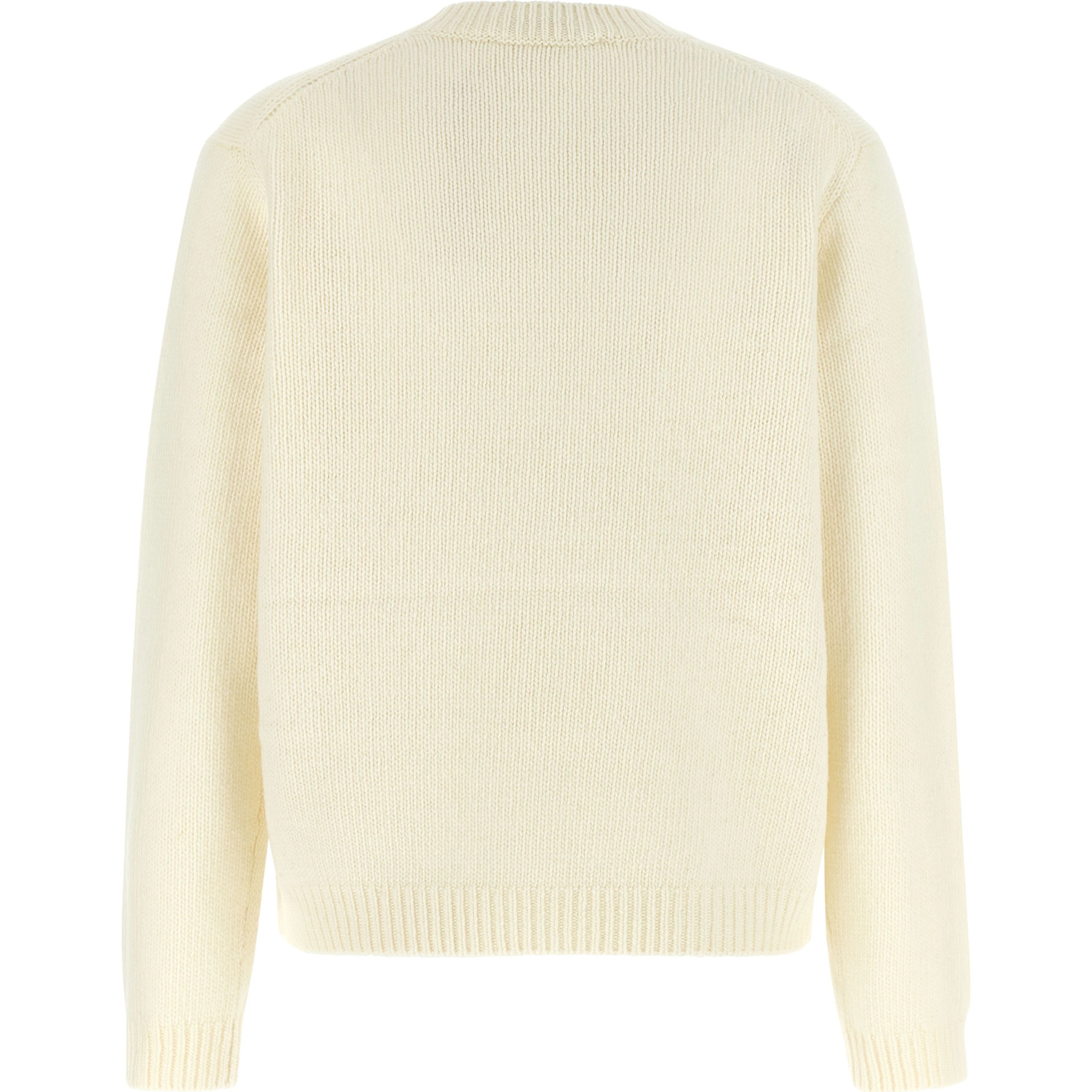 White Wool Cardigan