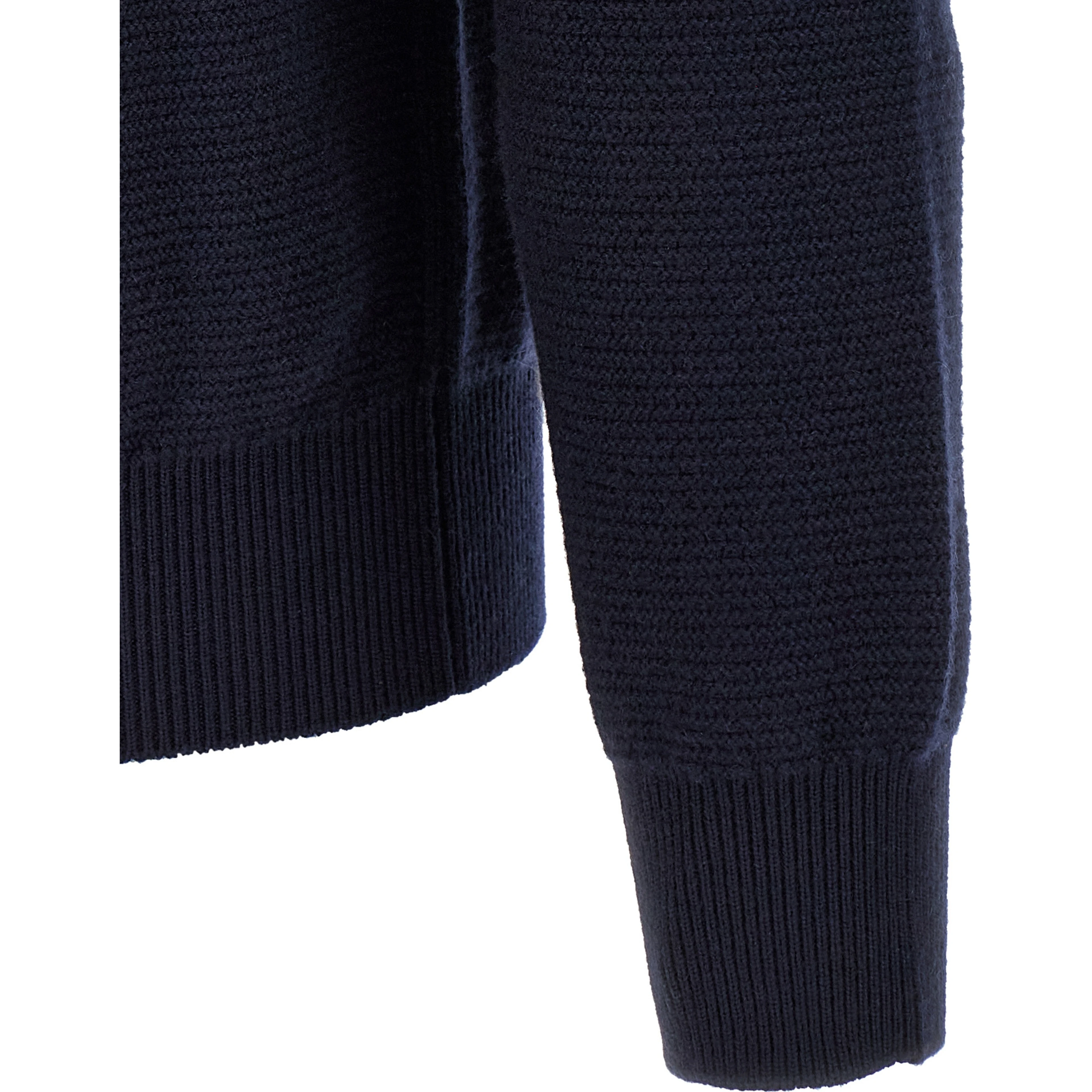 Blue Cashmere Polo Shirt