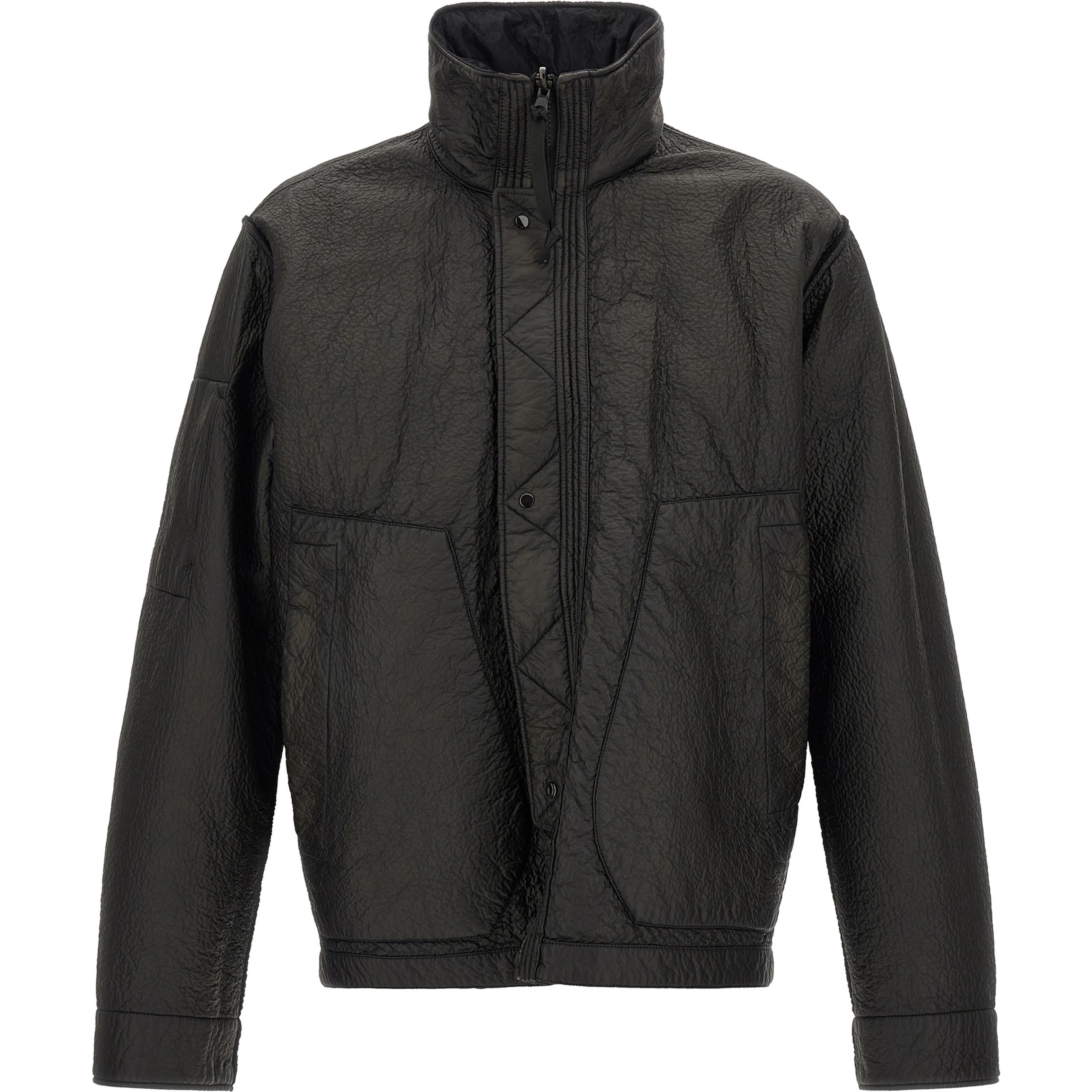 Black Polyamide Shell Jacket