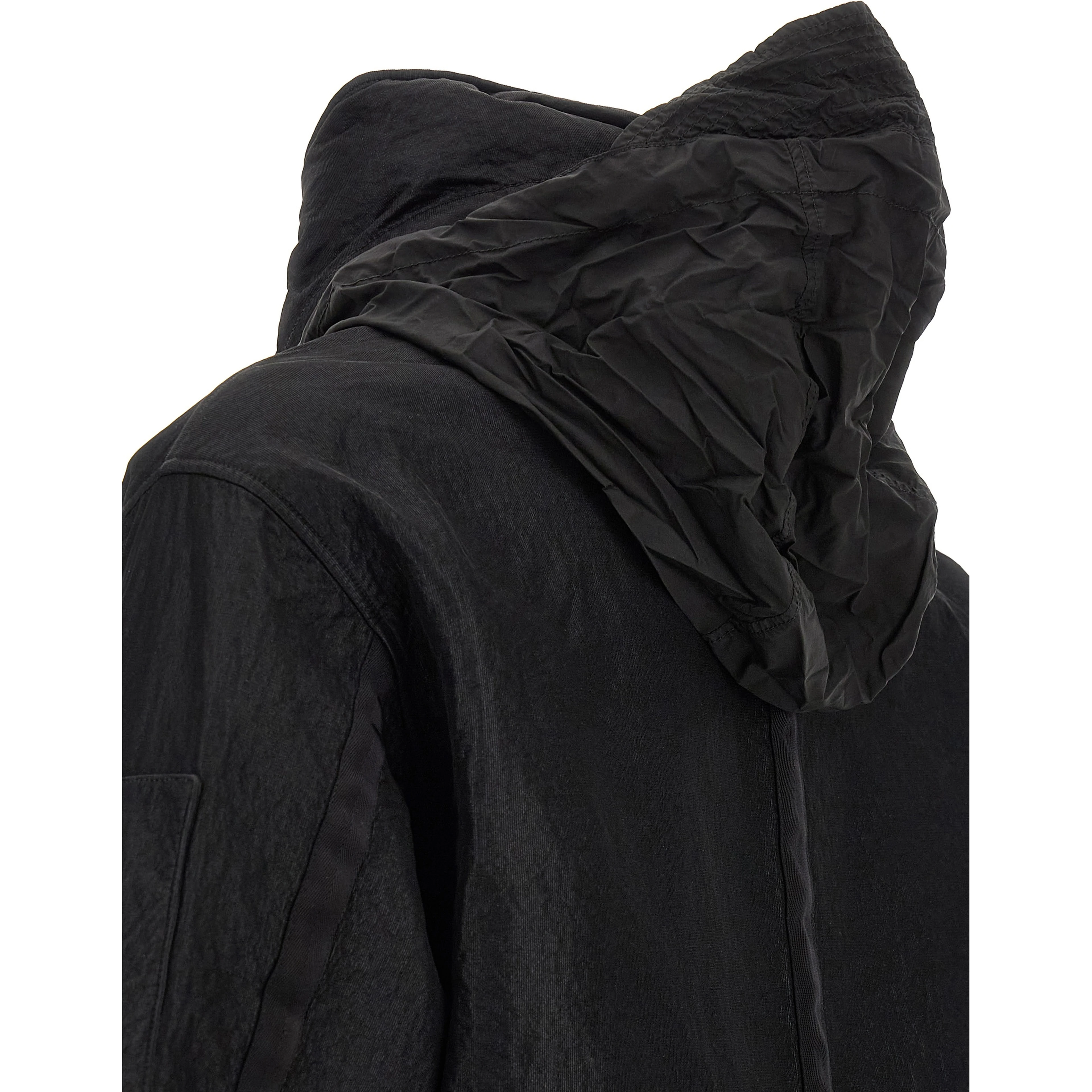 Black Polyamide Shell Jacket