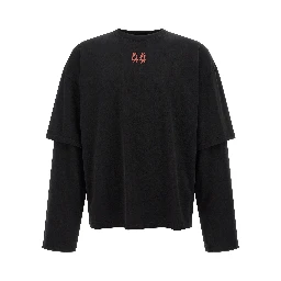 Black Cotton T-Shirt