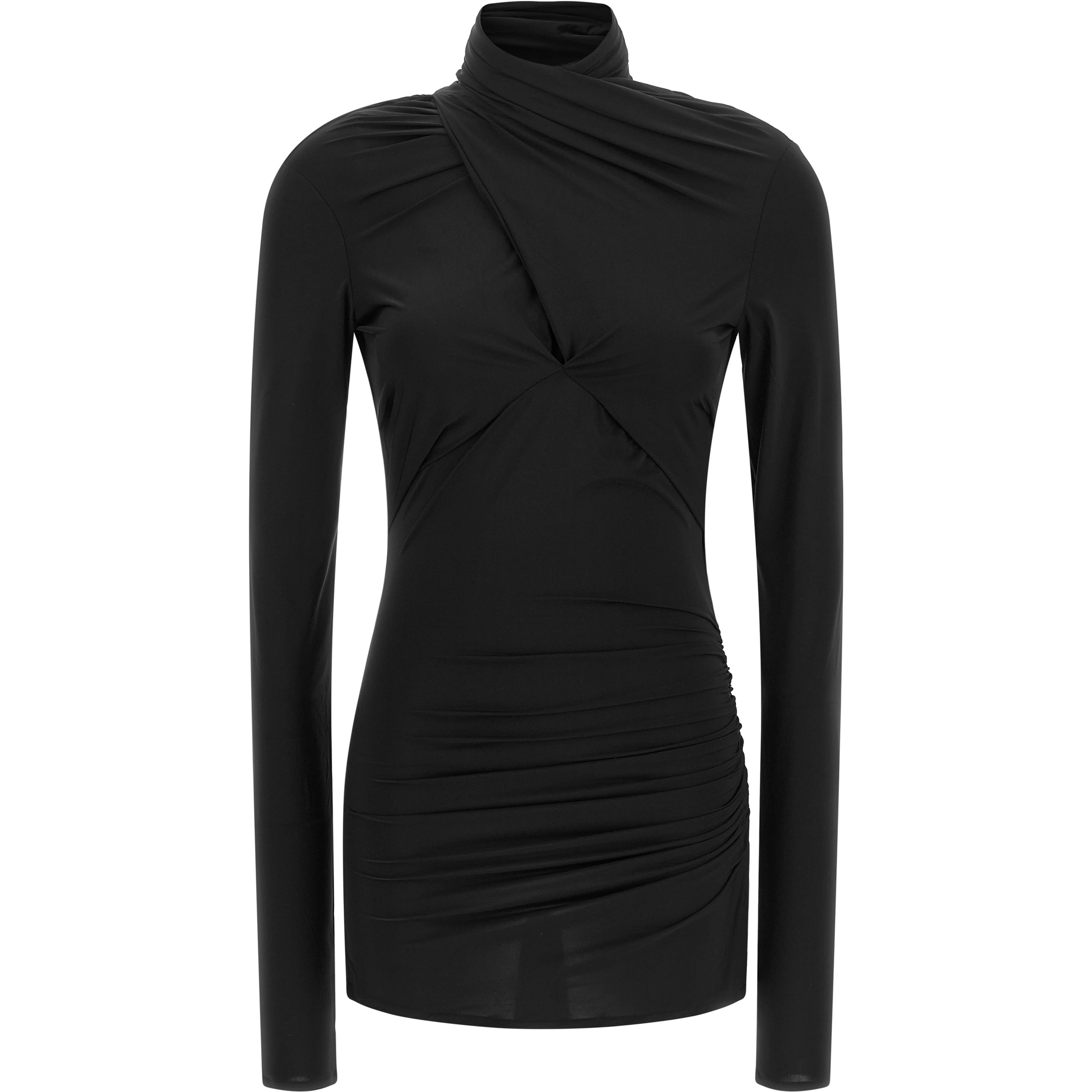 Black Nylon Tank Tops