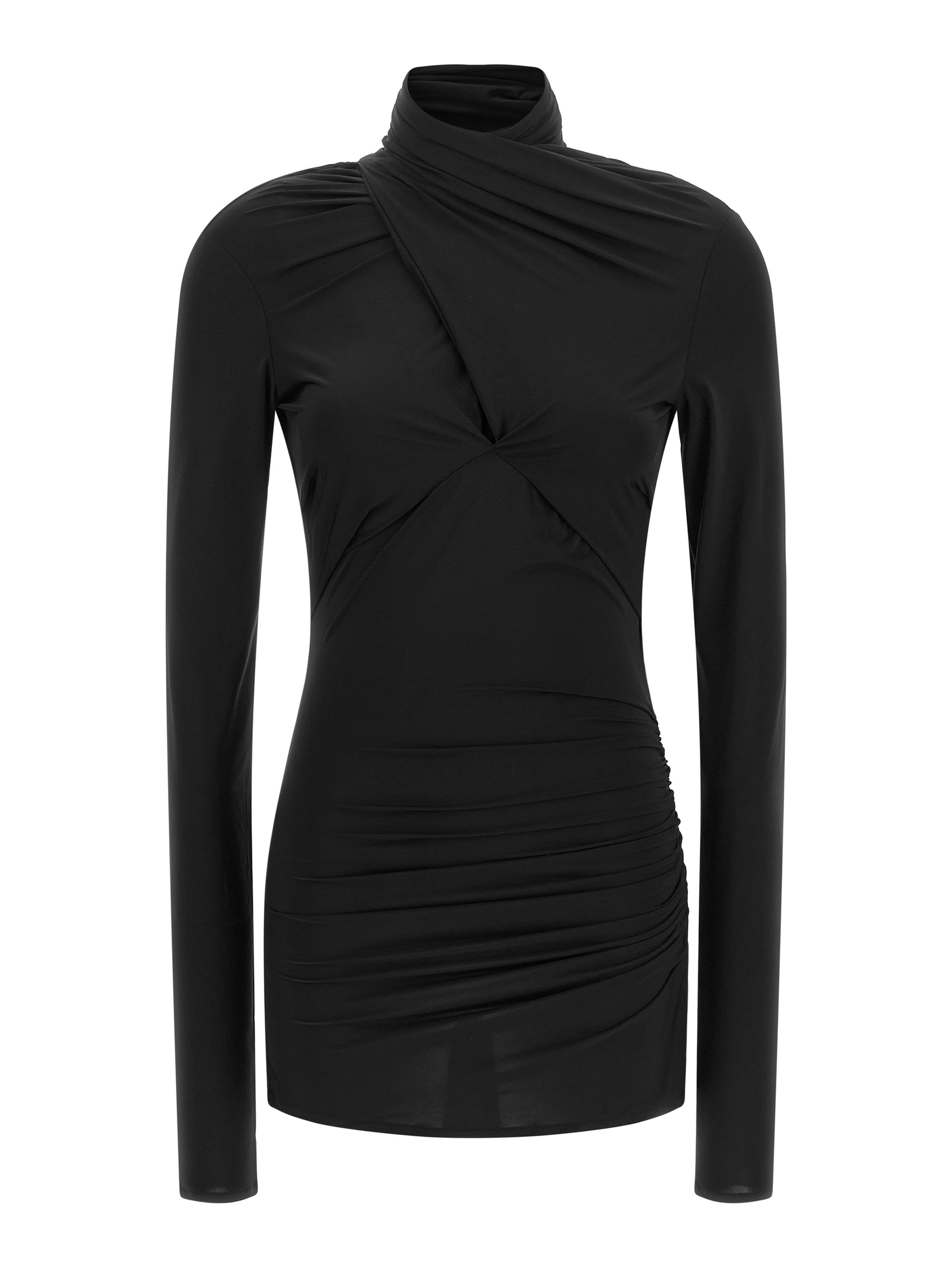 Black Nylon Tank Tops