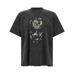 Black Cotton T-Shirt