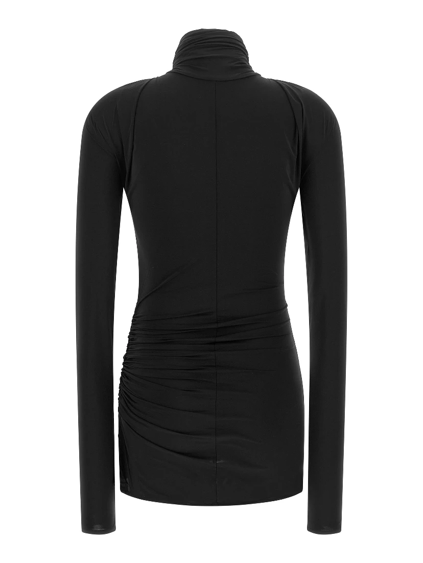 Black Nylon Tank Tops
