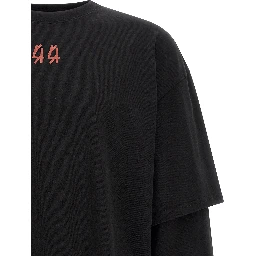 Black Cotton T-Shirt