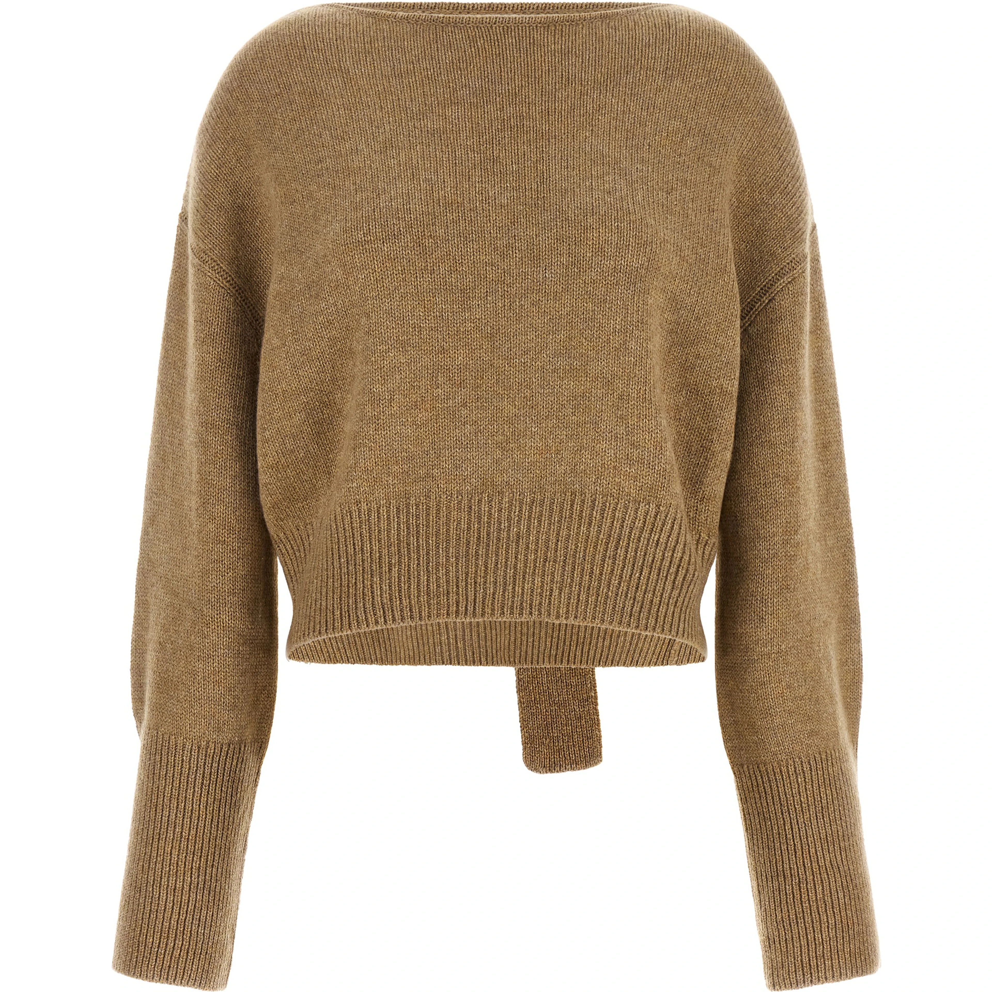 Beige Cashmere Cardigan