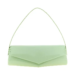 Bicolor Calfskin Shoulder Bag