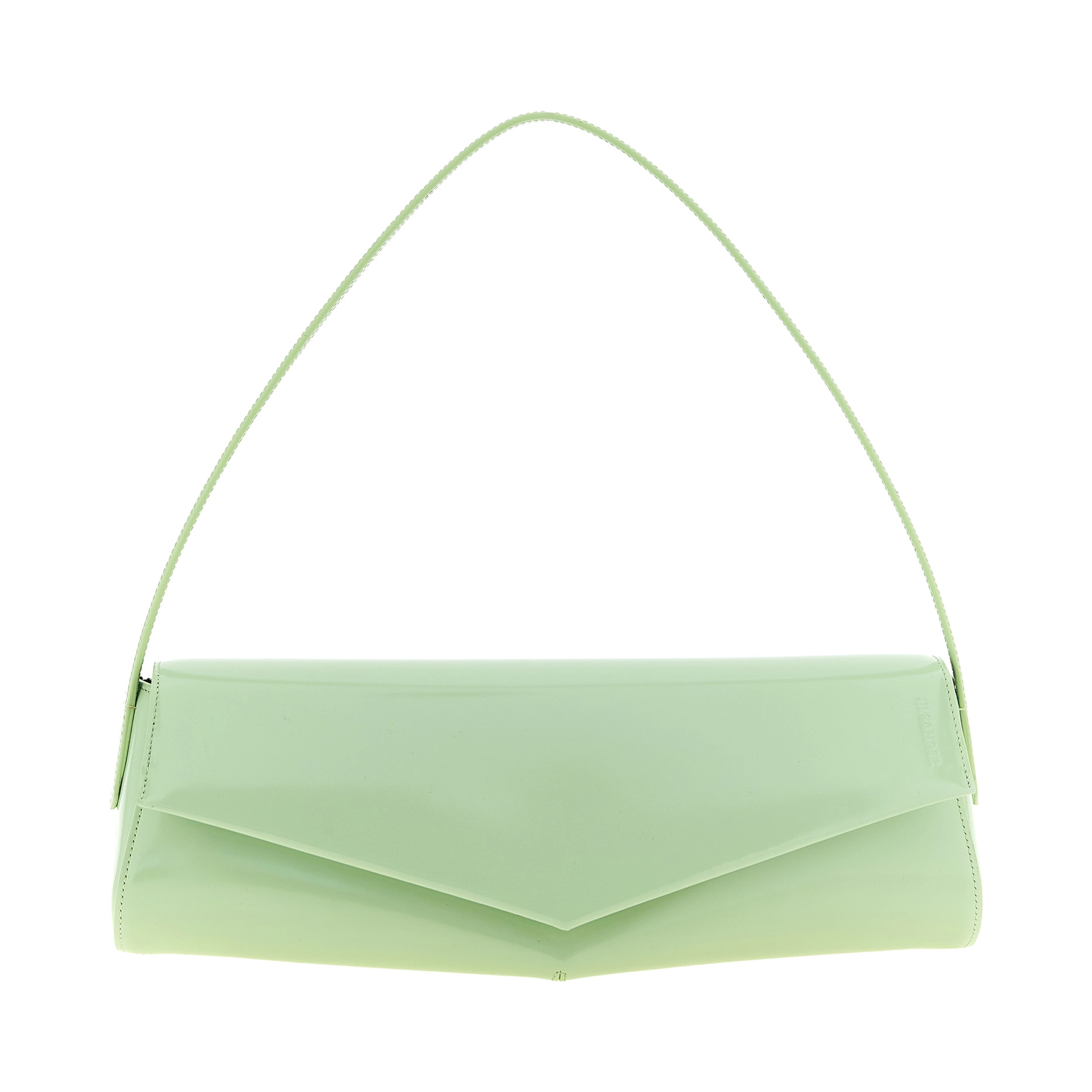 Bicolor Calfskin Shoulder Bag