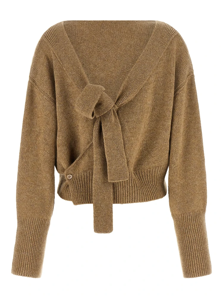 Beige Cashmere Cardigan alternative