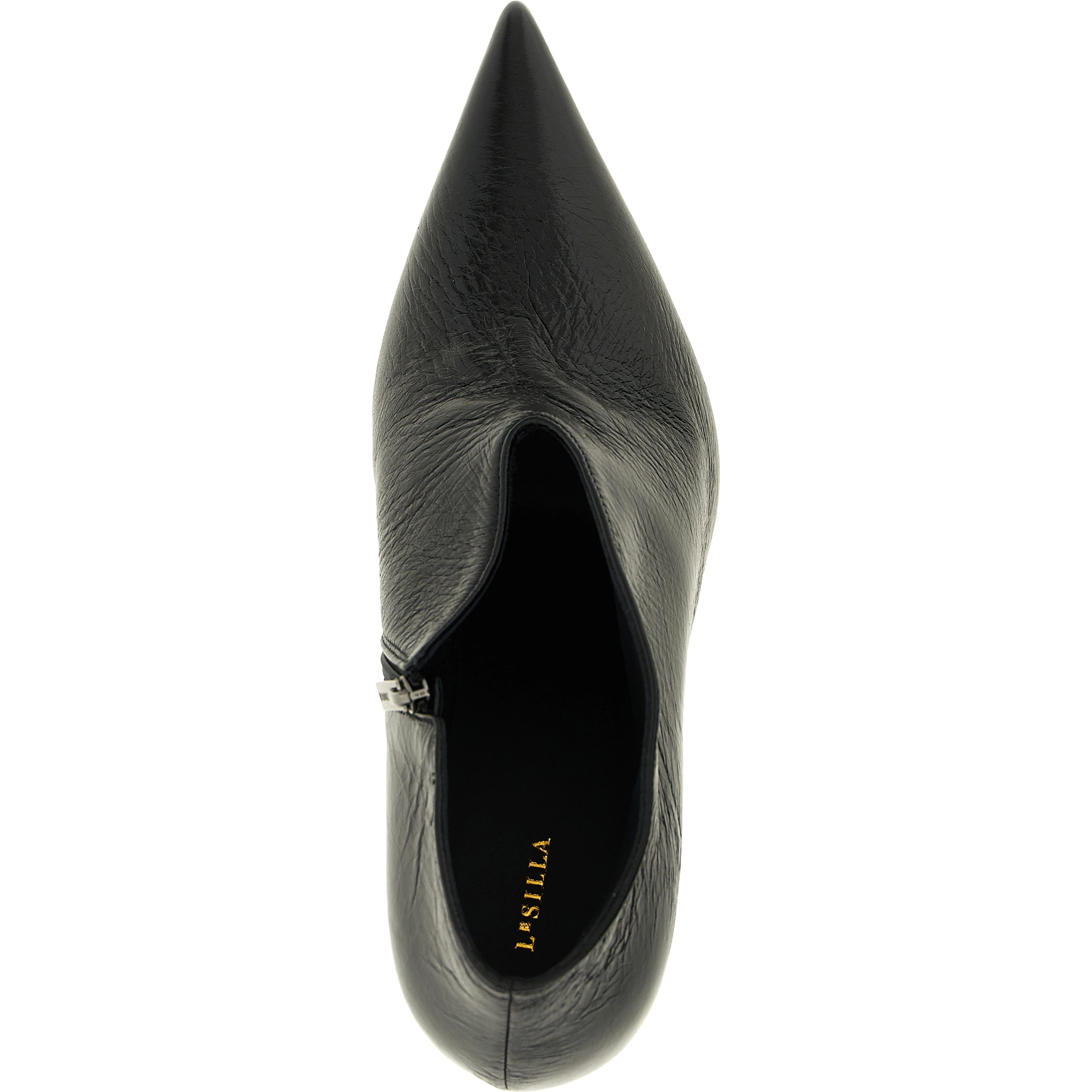 Black Nubuc Leather Ankle Boots