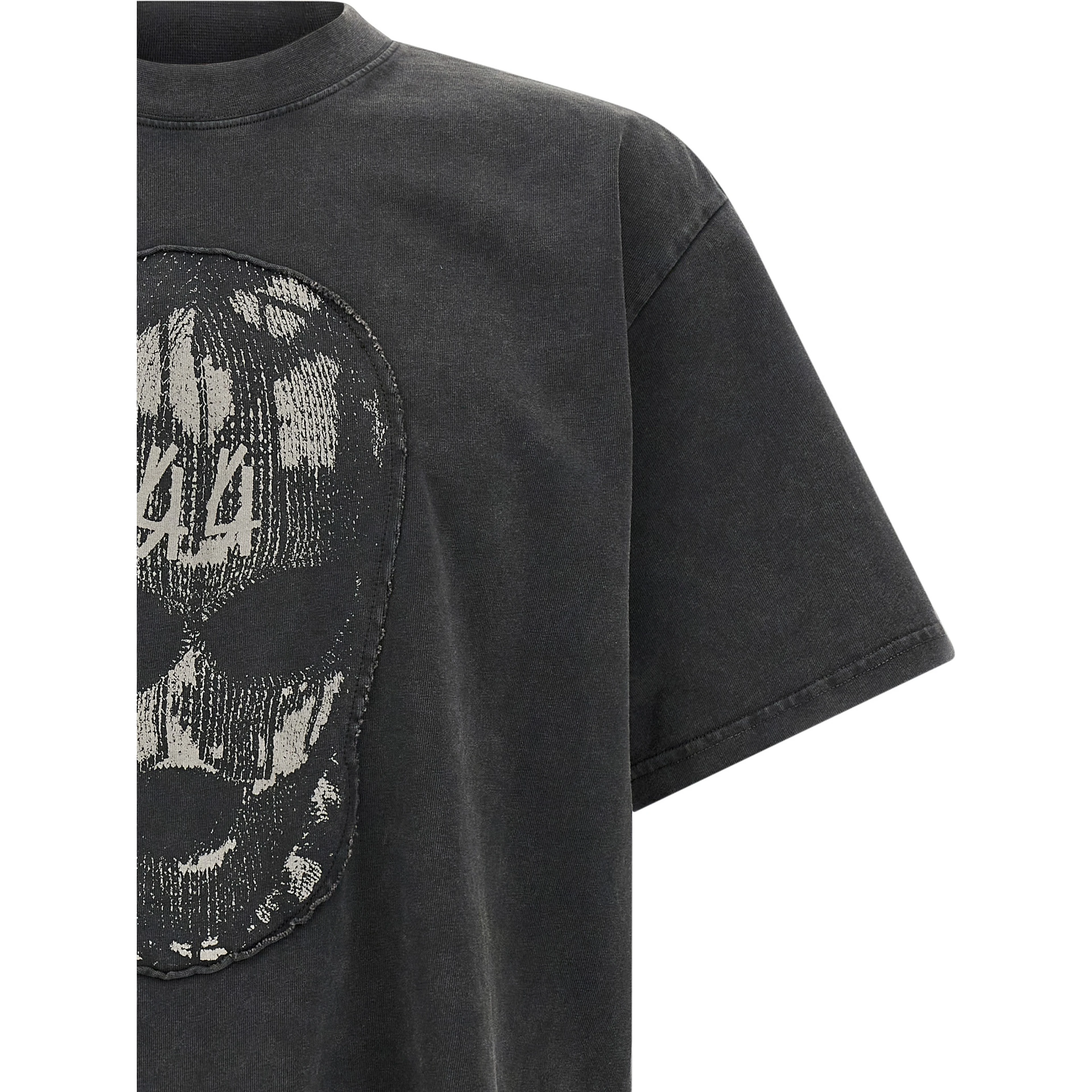 Black Cotton T-Shirt