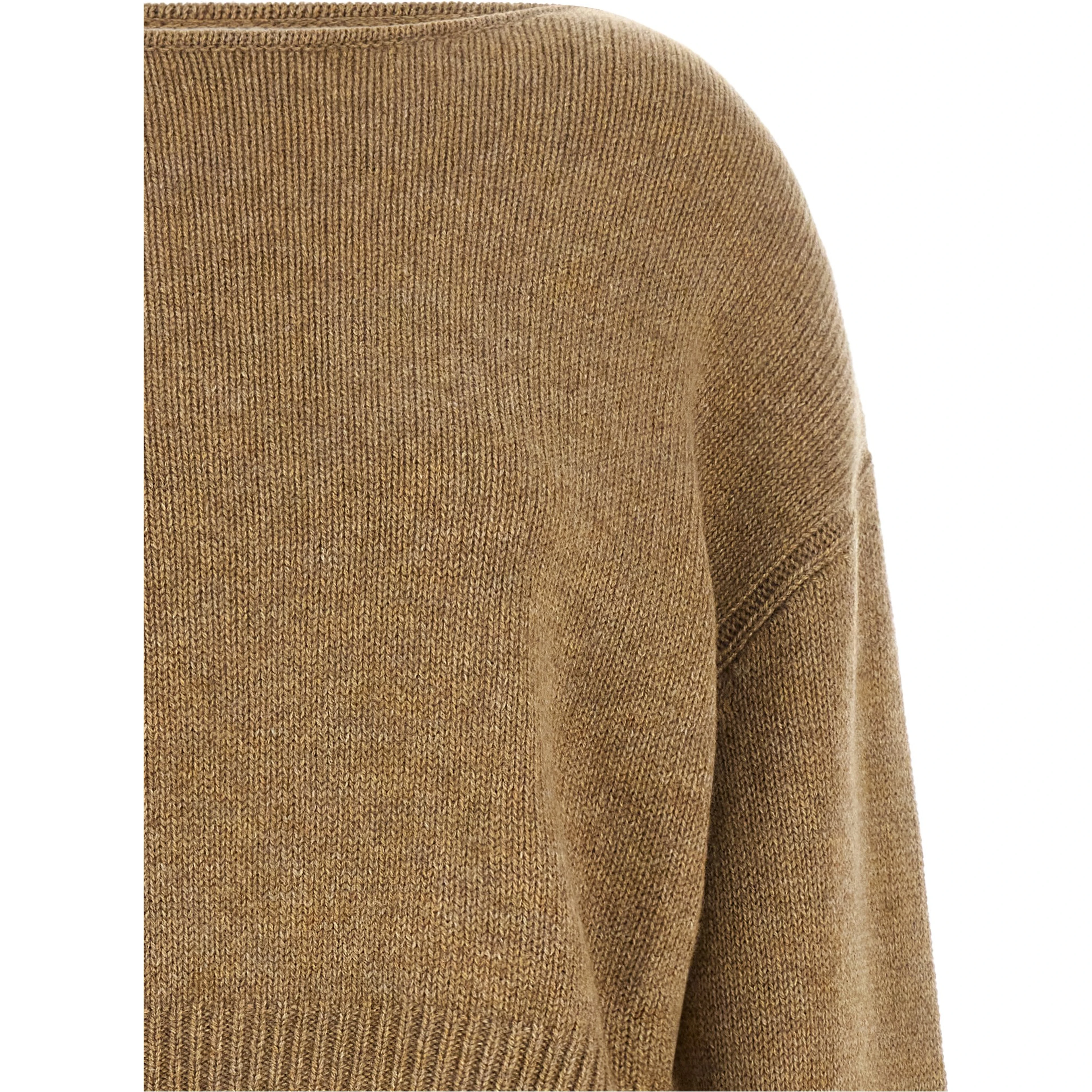 Beige Cashmere Cardigan