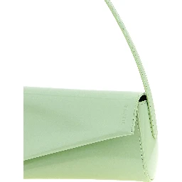 Bicolor Calfskin Shoulder Bag