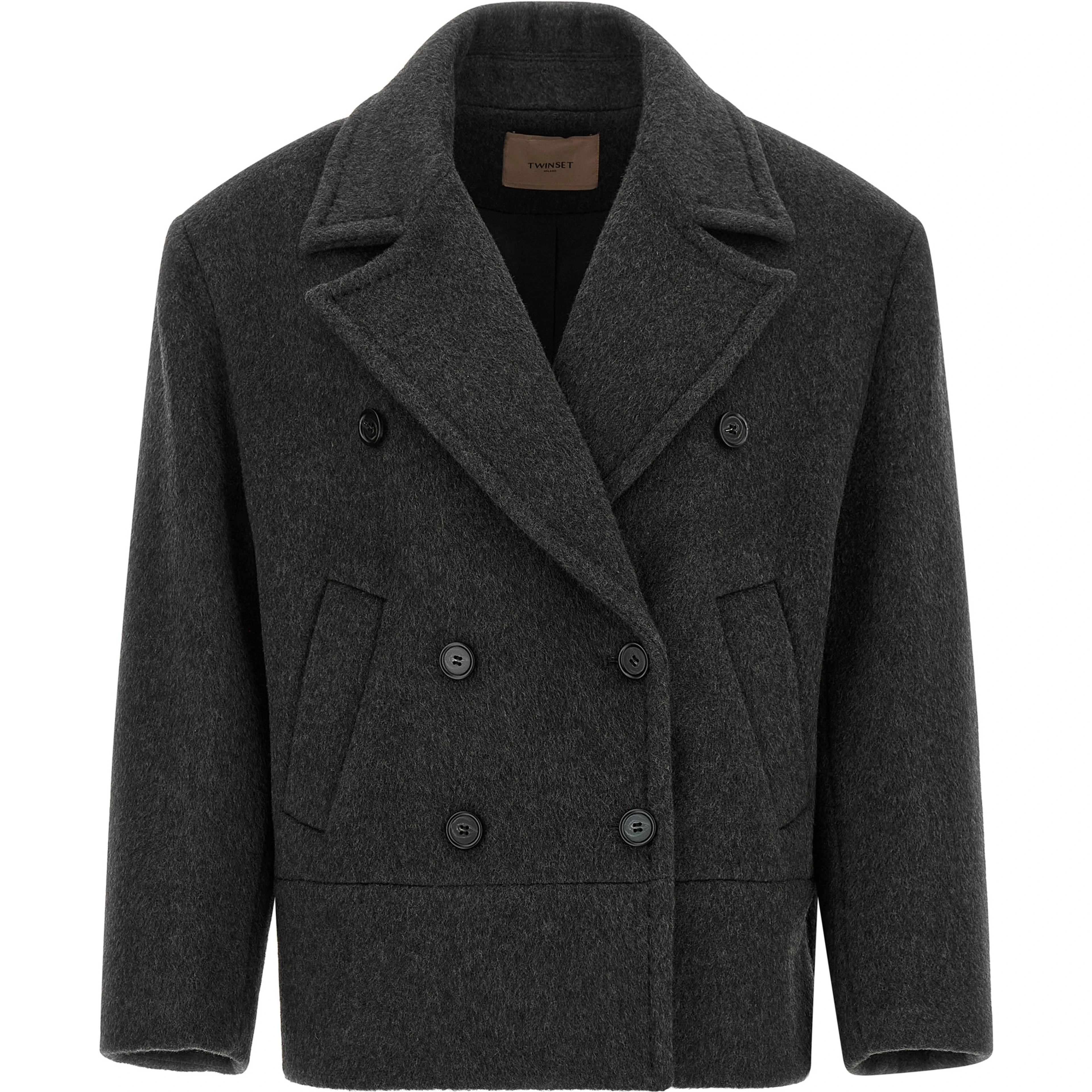 Gray Wool Coat