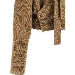 Beige Cashmere Cardigan