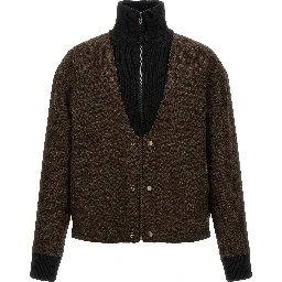 Brown Wool Bomber