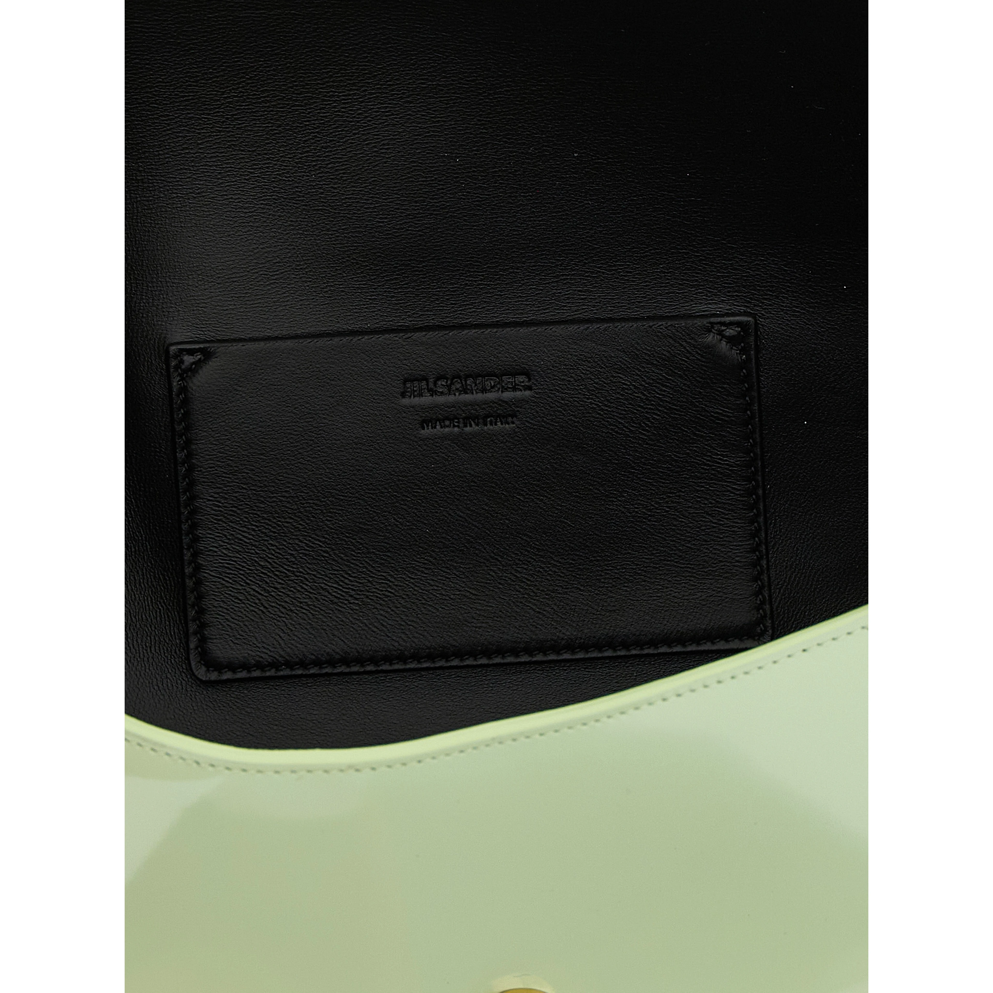Bicolor Calfskin Shoulder Bag