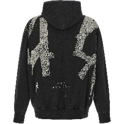 Black Cotton Sweatshirt
