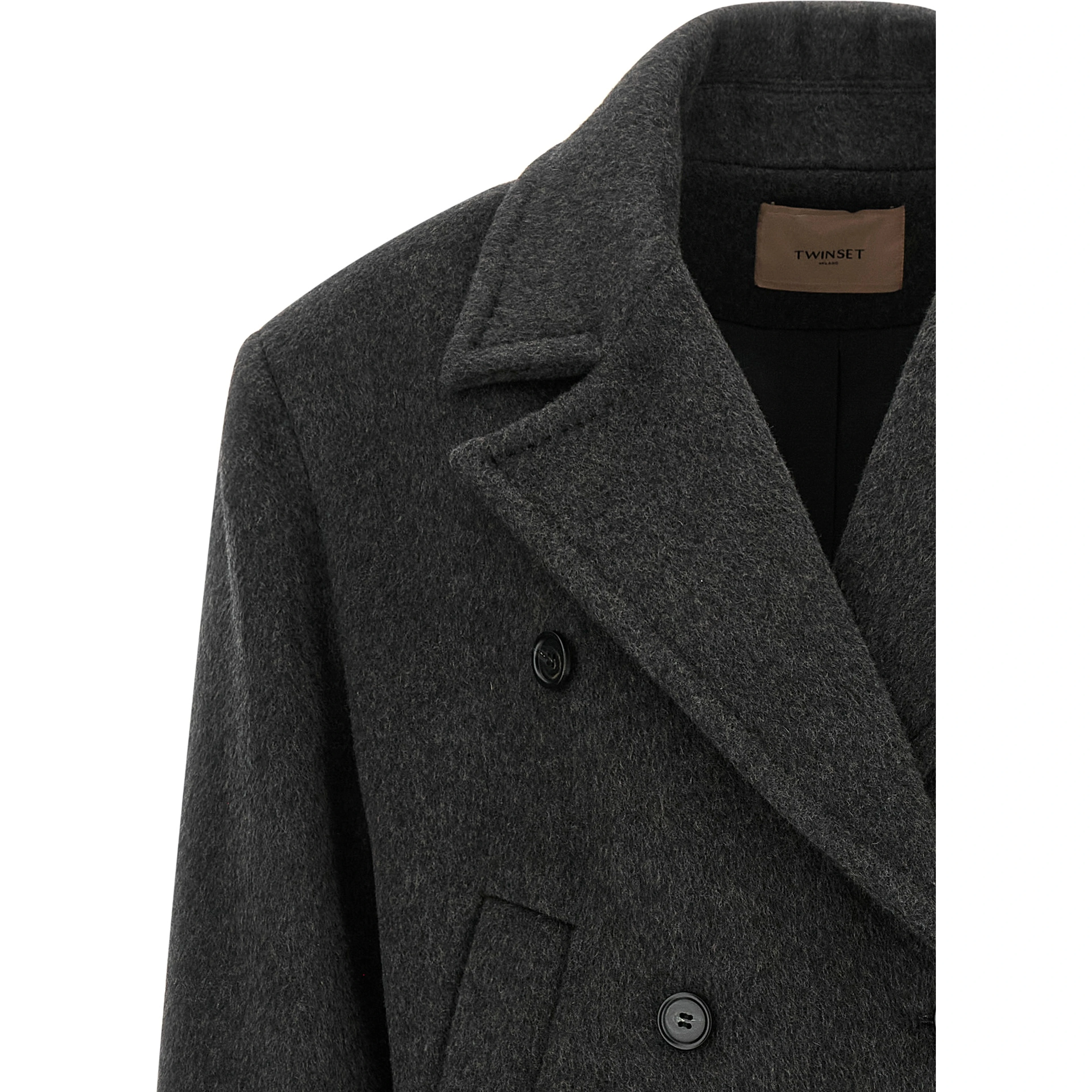 Gray Wool Coat