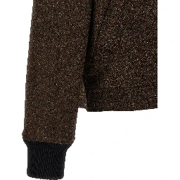 Brown Wool Bomber