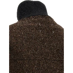 Brown Wool Bomber