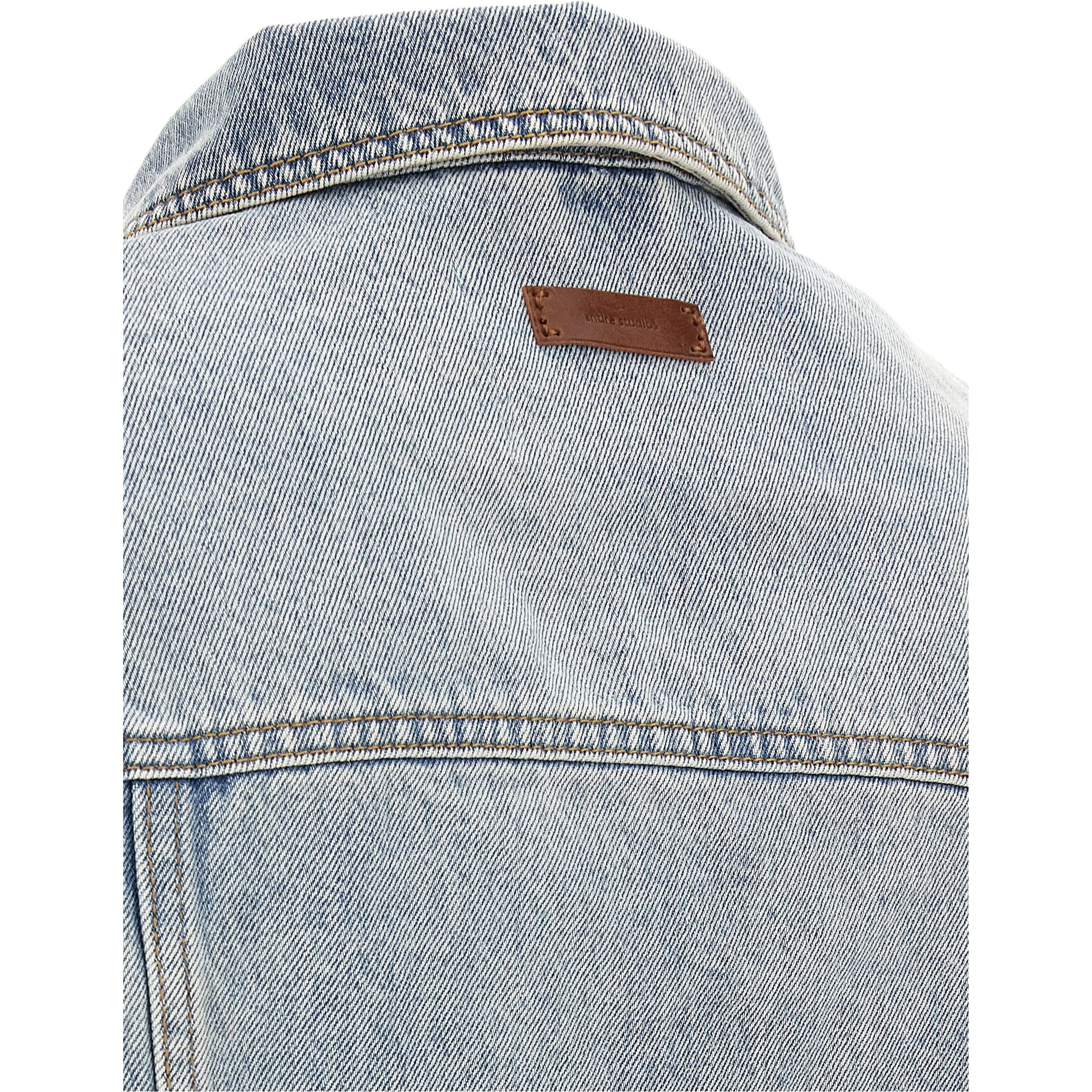 Blue Cotton Denim Jacket