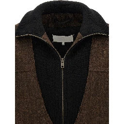 Brown Wool Bomber