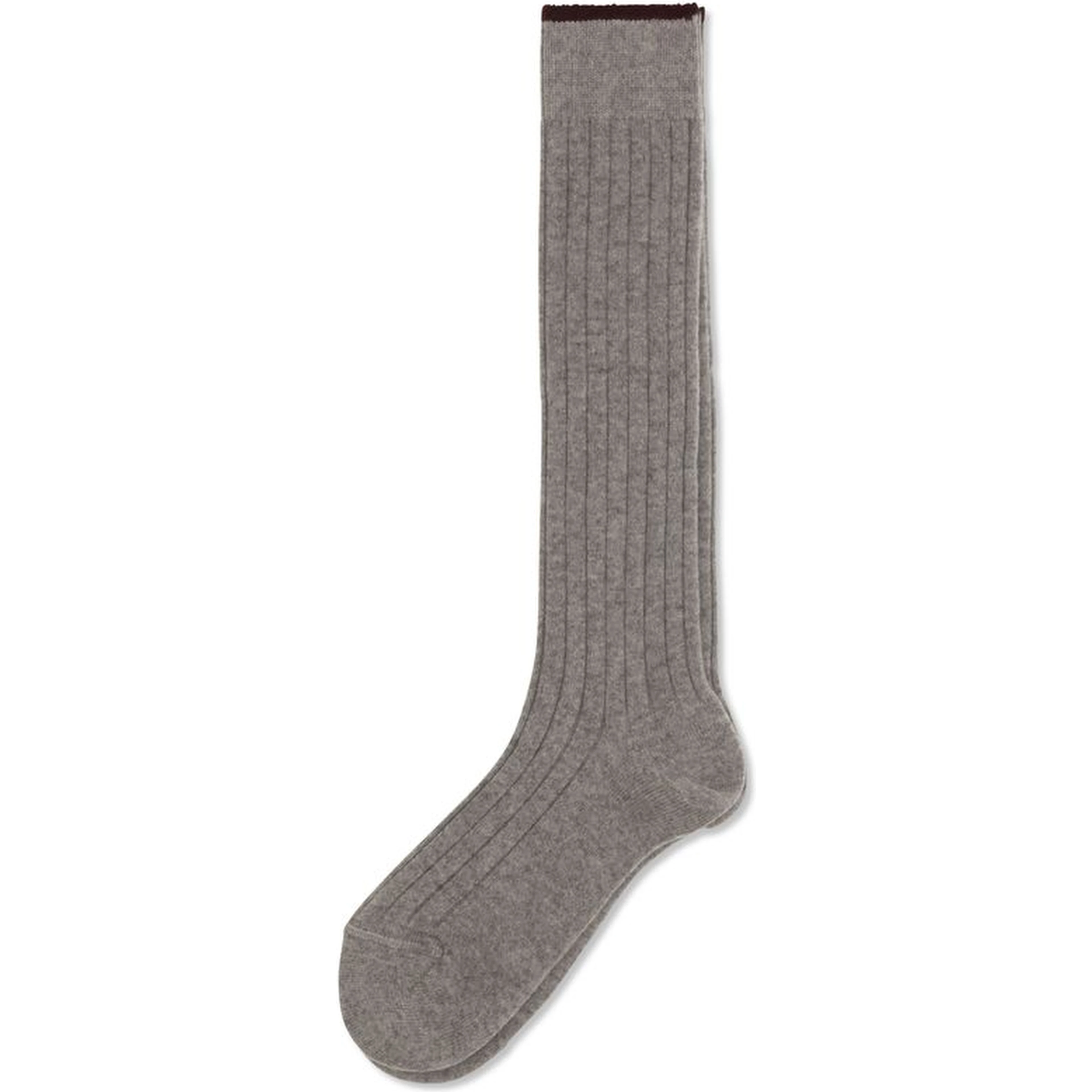 Gray Cashmere Socks
